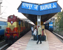 Railway network in Chhattisgarh